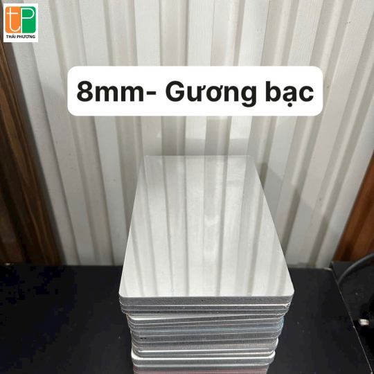 8mm-Gương bạc